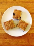 Top View of Blueberry Crumb Cake